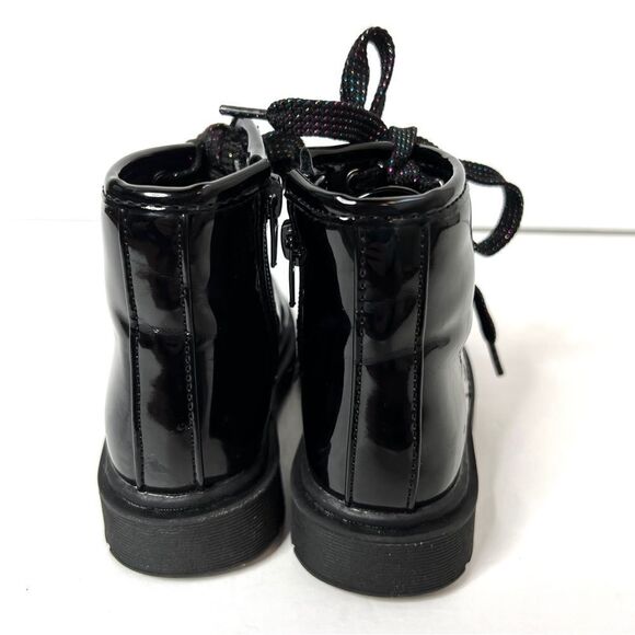 Thereaboots Black Patent Leather Ankle Bootie - Picture 3 of 7